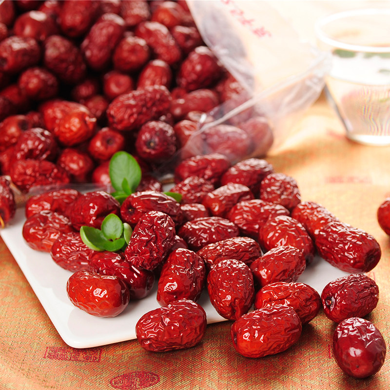 人间珍果和田500g*2袋泡水红枣干 人间珍果枣类制品