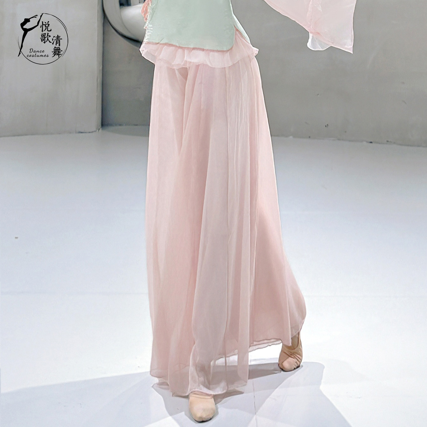 古典舞裤子飘逸演出服仙气中国舞阔腿裤成人裙裤好看的舞蹈练功服,淘宝优惠券,粉丝福利购,淘宝优惠卷