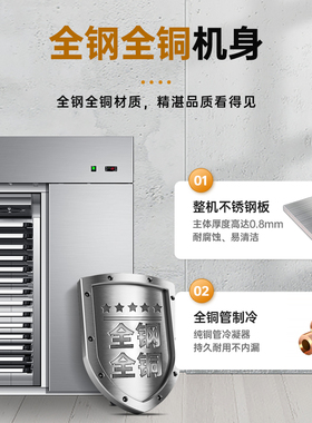 商用风冷无霜速冻柜玖意