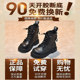 Martin boots for boys spring and autumn new children's genuine leather boots