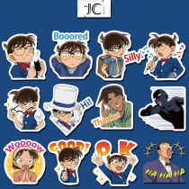 50 Fame Detective Cornan Computer Mobile Phone Notebook Water Glasses Suitcase Helmet Personality Graffiti Waterproof Stickers