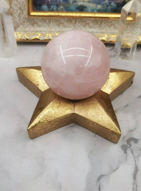 树脂五芒星月亮组合烛台杯蜡水晶球底座家居浪漫蜡烛托台装饰品