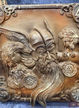 树脂工艺品 摆件神像 家居饰品 北欧神像 宙斯 Freya 装饰挂件