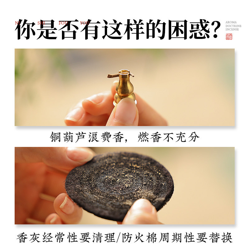 蜂窝不锈钢香垫盘香架子沉香檀香薰炉盘托耐高温香盒防火棉香炉垫