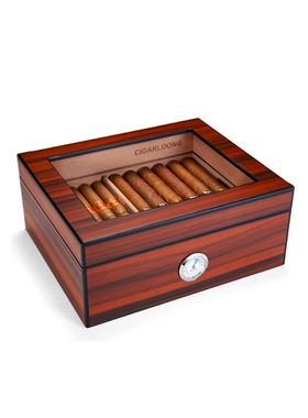 现代轻奢样板房客厅玄关男士烟具雪茄盒主人房床头柜装饰挂画摆件