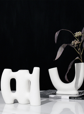 简约现代风几何样板房间软装饰品