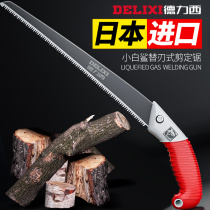 Deli West Hand Saw Import Japan Saw Tree God Instrumental Sawdust Household Small Handheld Woodcut Sawmill Hand Saw