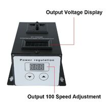 SCR AC 220V 10000W Controller Dimming Dimmer Thermostat