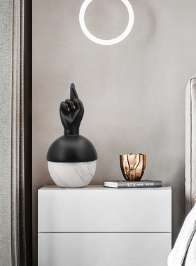 别墅样板房大理石办公室装饰品