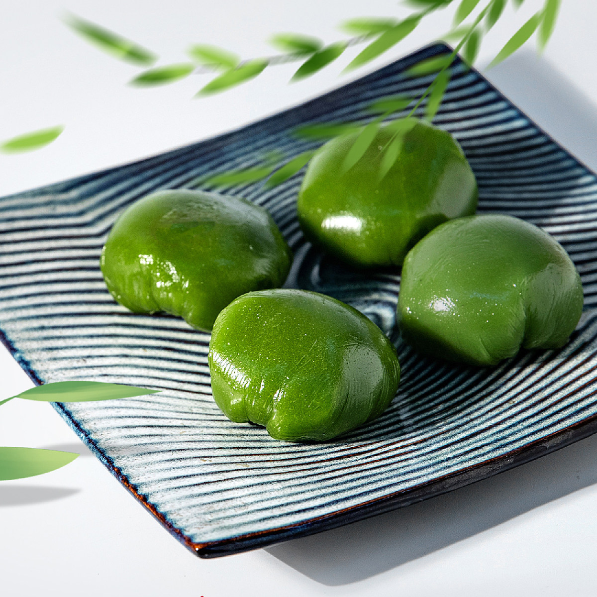 中华老字号绿柳居麻薯青团艾草糯米团子盒装蛋黄肉松清明果子糕点