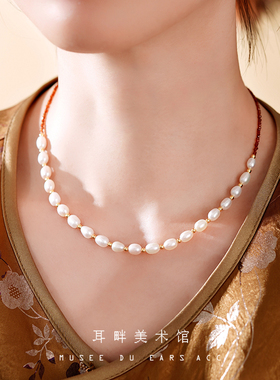 A淡水珍珠轻奢高级感项链女款