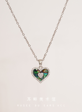 买一送一买a款送b款鲍鱼贝吊坠