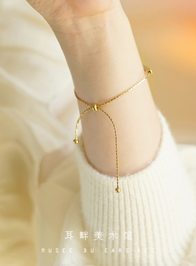 B简约百搭钛钢不掉色手链