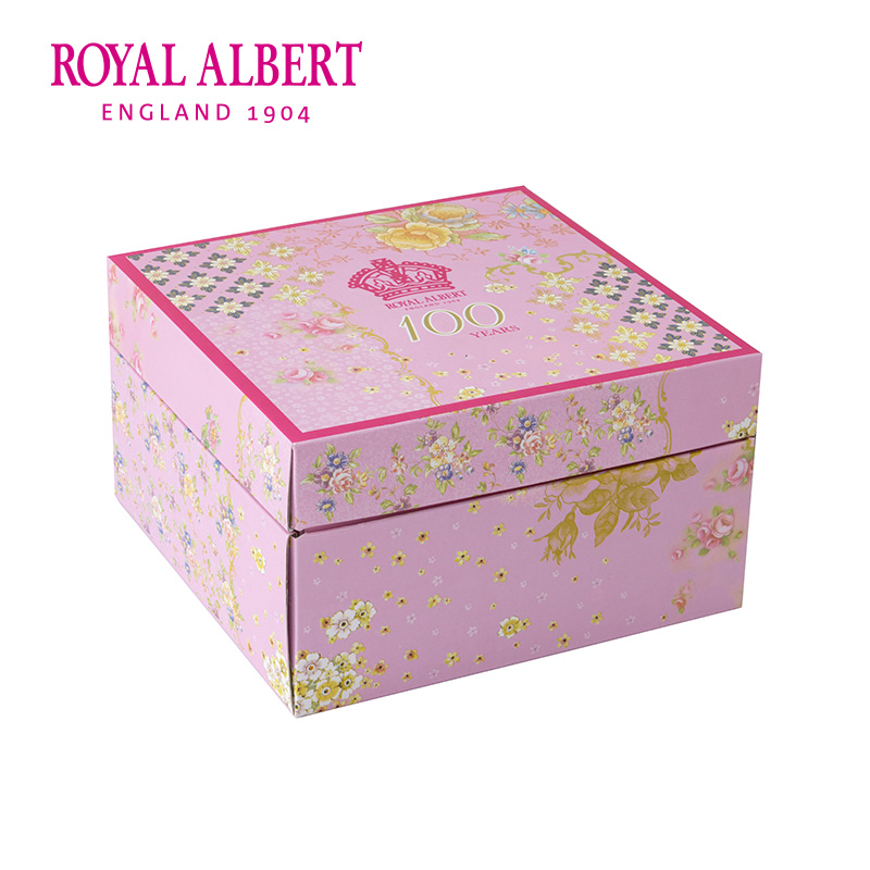 Royal Albert阿尔伯特百年系列英式骨瓷茶杯咖啡杯碟三件套装礼盒 - 图3