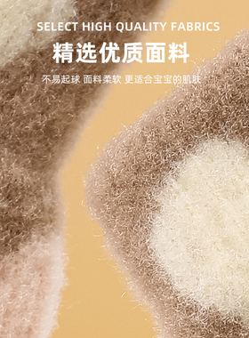 儿童毛线分指保暖防寒手套户外