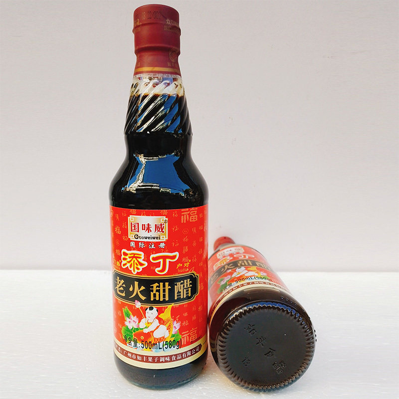 如丰国味威添丁老火甜醋500mL酿造米醋猪脚姜醋孕妇月子醋 - 图2