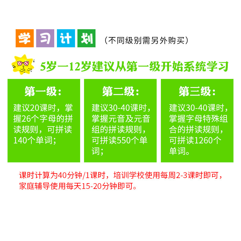 自然拼读Super phonics英语字母拼读法book1 the alphabet字母的发音少儿课本学生套装二十一世纪出版社支持小达人点读笔