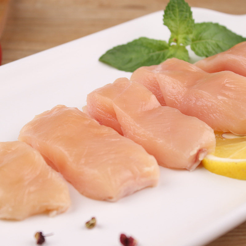 牧村皇鸡胸肉新鲜去皮4斤鸡脯肉 牧村皇鸡胸