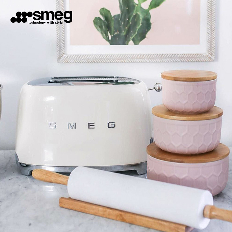 smeg /斯麦格tsf01两片式烤吐司机 SMEG瀚狮多士炉