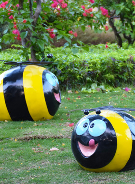 亨竹玻璃钢卡通户外园林