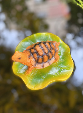 花园庭院仿真乌龟水面装饰摆件