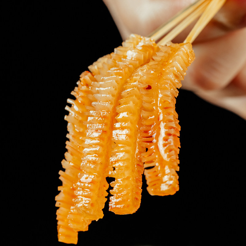 魔芋爽素毛肚宿舍耐吃小零食辣条 幸福小芋素肉
