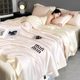Xiaohongshu recommends a four-piece set of light luxury silk summer cool quilts
