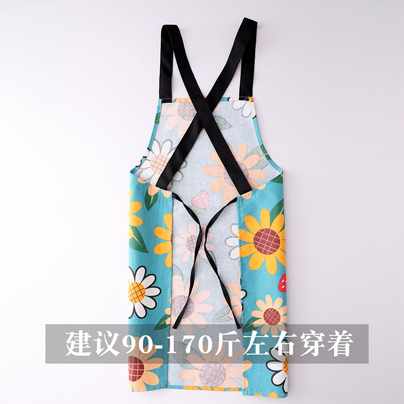 家用厨房新款女韩版做饭帆布围裙 浩瑾围裙