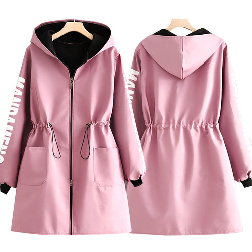 韩版加绒罩衣防污耐磨长袖保暖围裙成人外穿防风工作服定制女大褂 - 图3