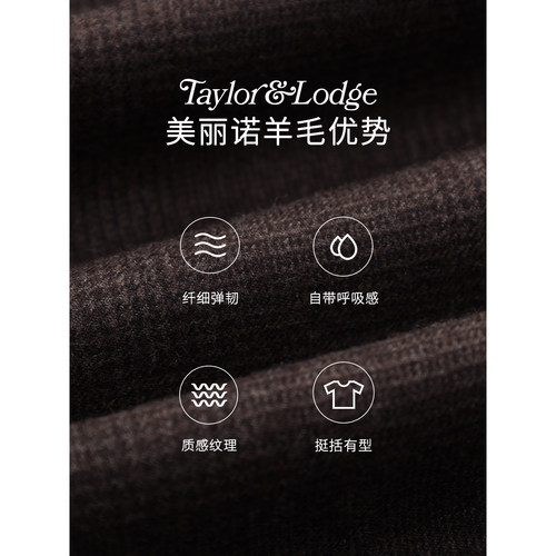 TieForHer 【大哲学家】高智感简约廓形显瘦西装外套直筒裤女 - 图1