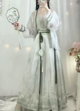 Yuxi Original Hanfu Girl [Flower yi yi] Песня песня Zhi Changgan Храм подвеска
