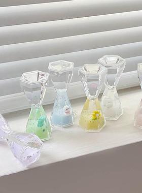 杂啊 十二星座油漏入油桌面摆件可爱迷你水晶球女生闺蜜生日礼物