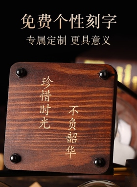 复古时间沙漏计时器摆件漏个半小时1/一30分钟60流沙瓶大号画