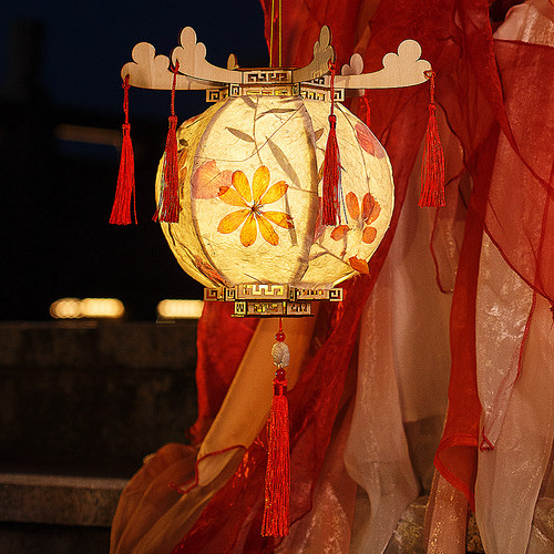 2026新年元旦灯笼diy手工制作材料非遗马年手提发光花灯 古风装饰 - 图2