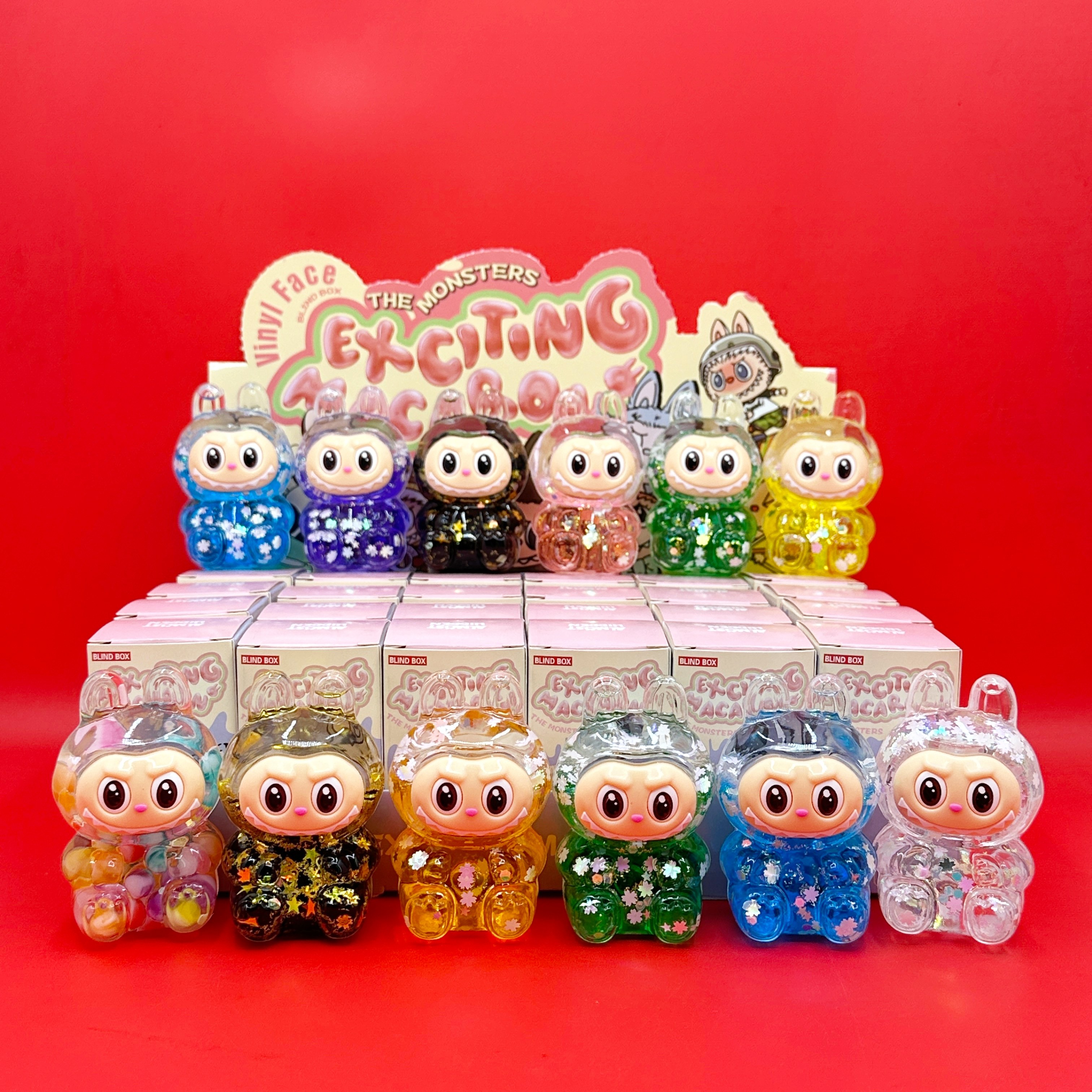 24盒入油款拉布布公仔盲盒可爱手办摆件labubu挂件玩具娃娃机儿童,淘宝优惠券,粉丝福利购,淘宝优惠卷