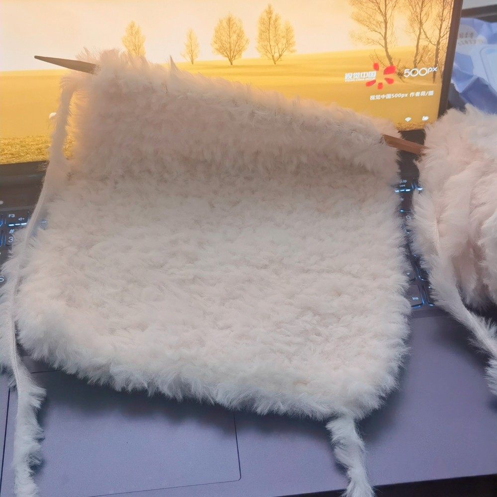 貂绒裘皮绒仿皮草线手工编织围巾diy材料包长毛线围脖送女男朋友,淘宝优惠券,粉丝福利购,淘宝优惠卷