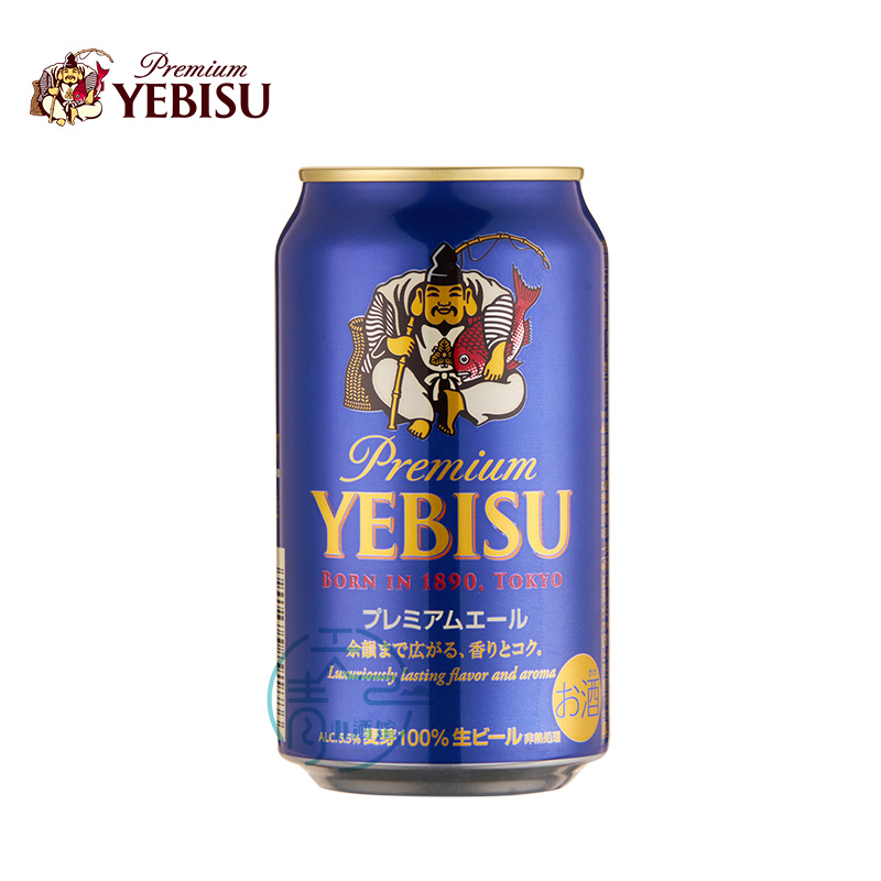 日本进口YEBISU惠比寿高端啤酒札幌旗下100%全麦芽350/500ml-图2