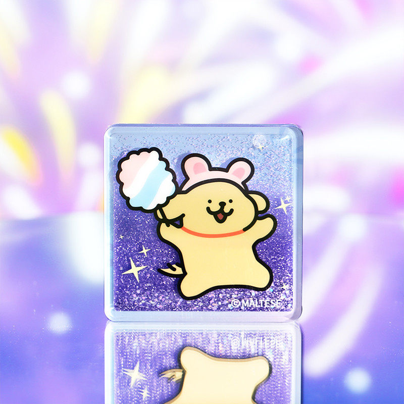 线条小狗Maltese流麻摆件正版可爱卡通少女心桌面装饰生日礼物女,淘宝优惠券,粉丝福利购,淘宝优惠卷