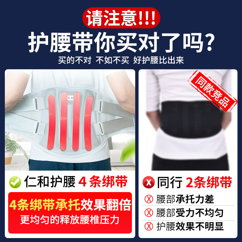 仁和医用腰椎腰间盘突出腰部护腰带 仁和皖创护具（器械）