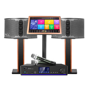 惠威KF10 家庭KTV音响套装全套10寸卡拉ok机家用音箱功放点歌机