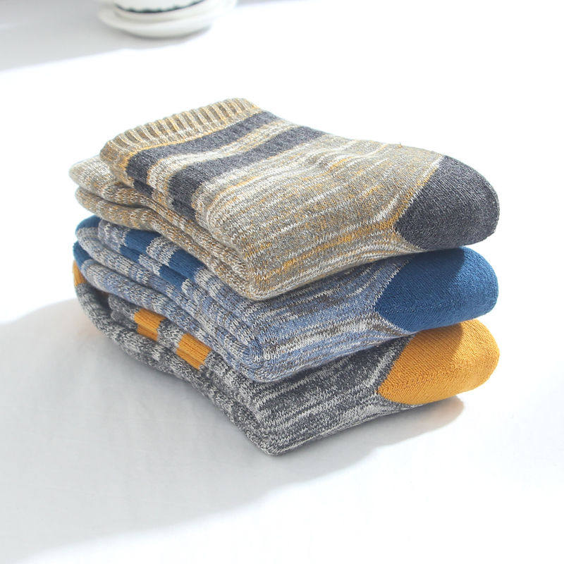 舒适休闲秋冬加厚棉男士棉质毛圈袜 希贝莎短袜/打底袜/丝袜/美腿袜