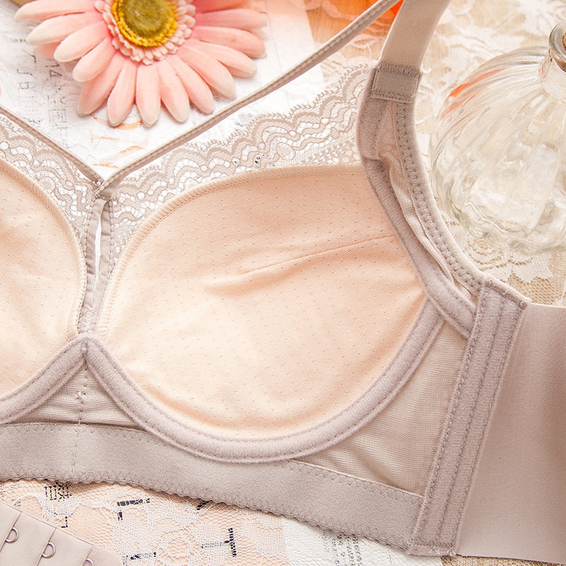 秋冬舒适休闲中厚小胸聚拢型文胸 希贝莎文胸