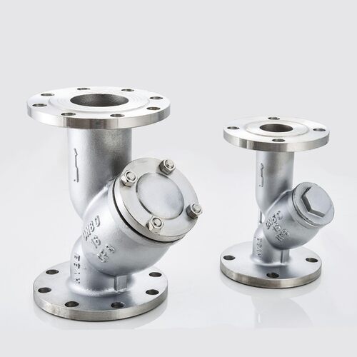 304/316L不锈钢法兰式Y型过滤器GL41W-16P加厚重型化工部2寸 4寸 - 图0