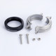 304 stainless steel copy forest clamp grooved pipe clamp