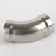 304 thin-walled stainless steel 45-degree socket welding elbow gas pump room socket pipe fittings home decoration socket welding straight bend