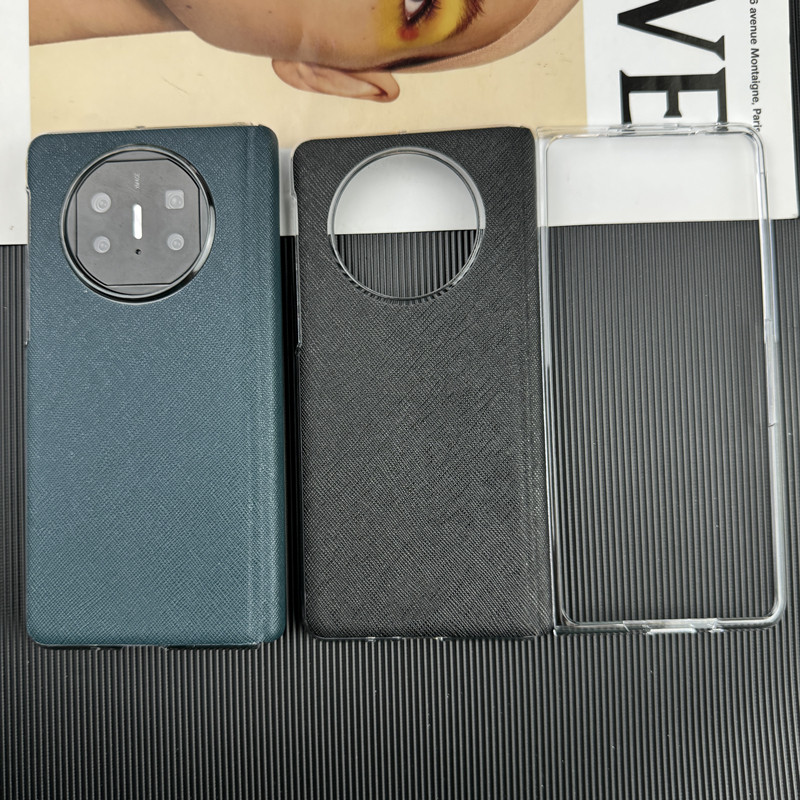 抗指纹中轴保护matex6手机壳适用华为折叠屏Matex5典藏版保护套中轴磁吸背壳X3透明素皮高档商务创意简约外壳