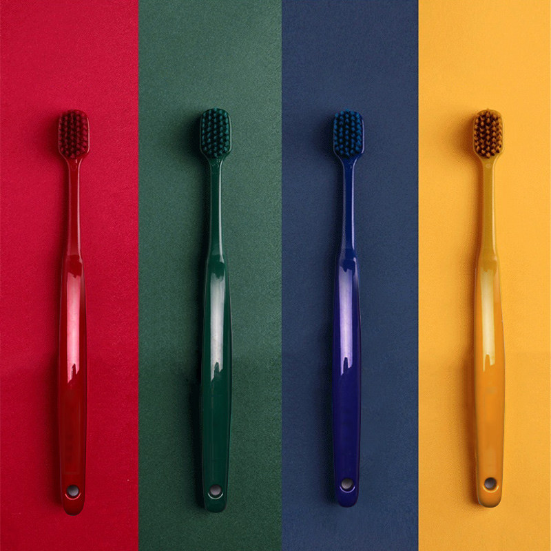 宝特丽10支软毛韩国复古宽头牙刷 bottlelid宝特丽个护店牙刷/口腔清洁工具