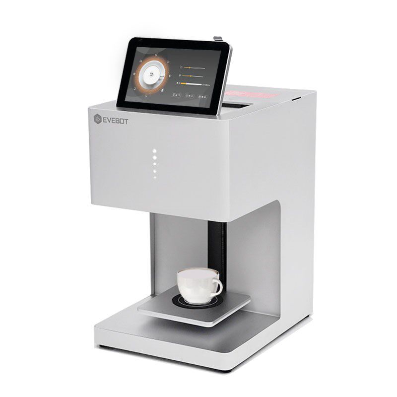 亿瓦咖啡奶茶3d奶盖奶泡拉花机啤酒 yoqun谦满3D打印机