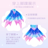 Детский зимний купальник, раздельный наряд маленькой принцессы для плавания, крой «рыбий хвост»