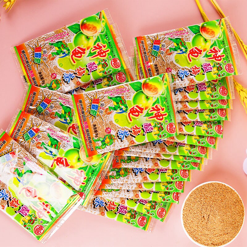 7080后经典怀旧零食干吃酸梅粉西游记话梅茶酸梅粉8g送勺子小卖部